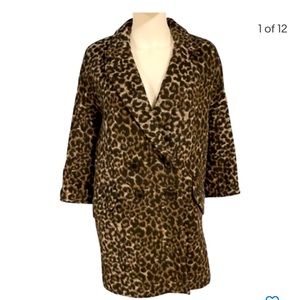 Coach 3/4 print coat. Size Xl